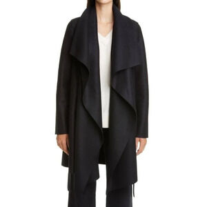 Harris Wharf London draped wool  trench coat Italy size xs